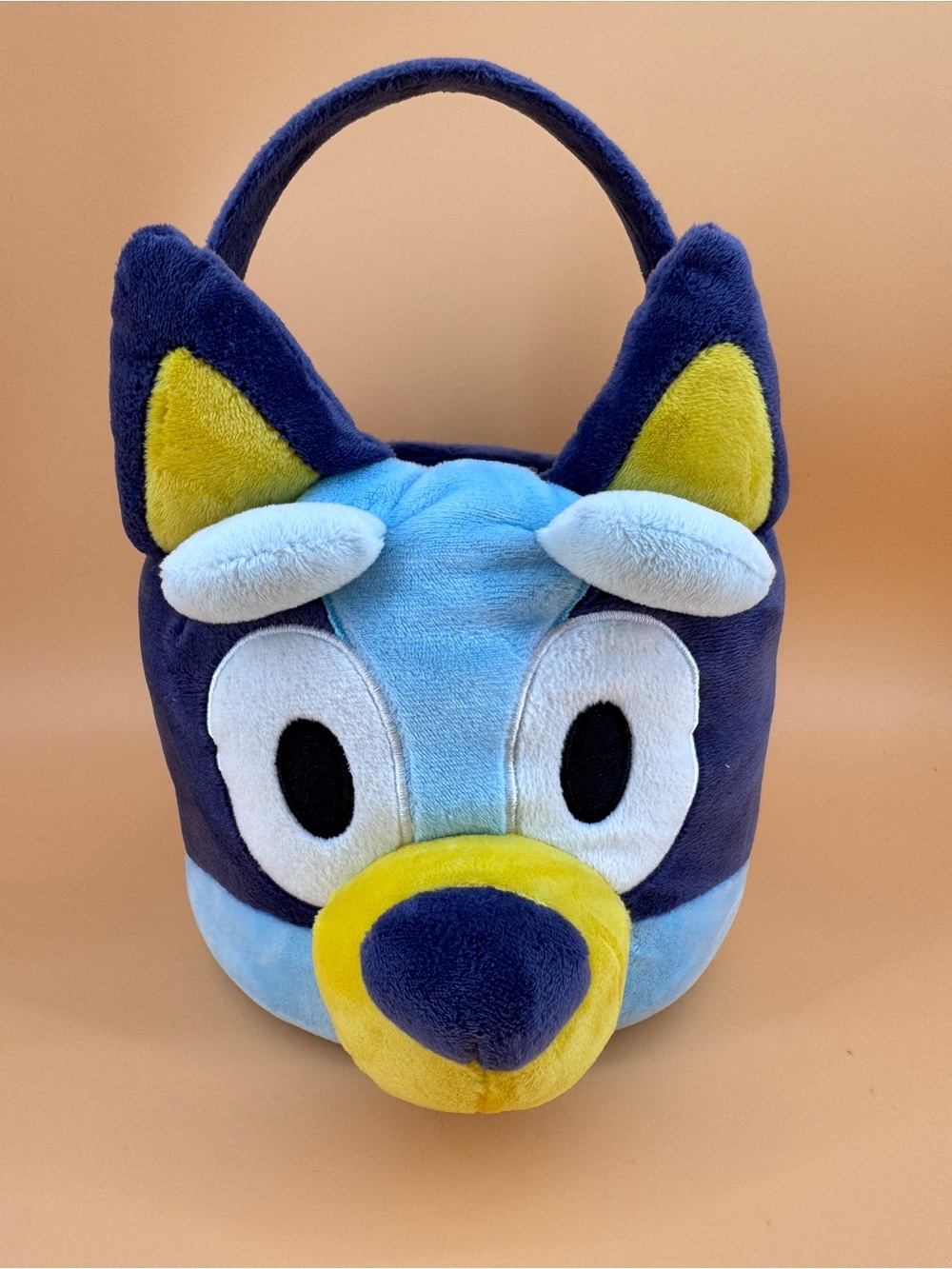 Bluey Plush Trick Or Treat Basket Halloween Costume Candy Bucket